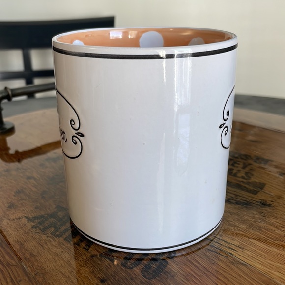 CAT LOVER Coffee Mug by Spectrum Designz - Large 21oz w/ Interior Polka Dots - Picture 6 of 8